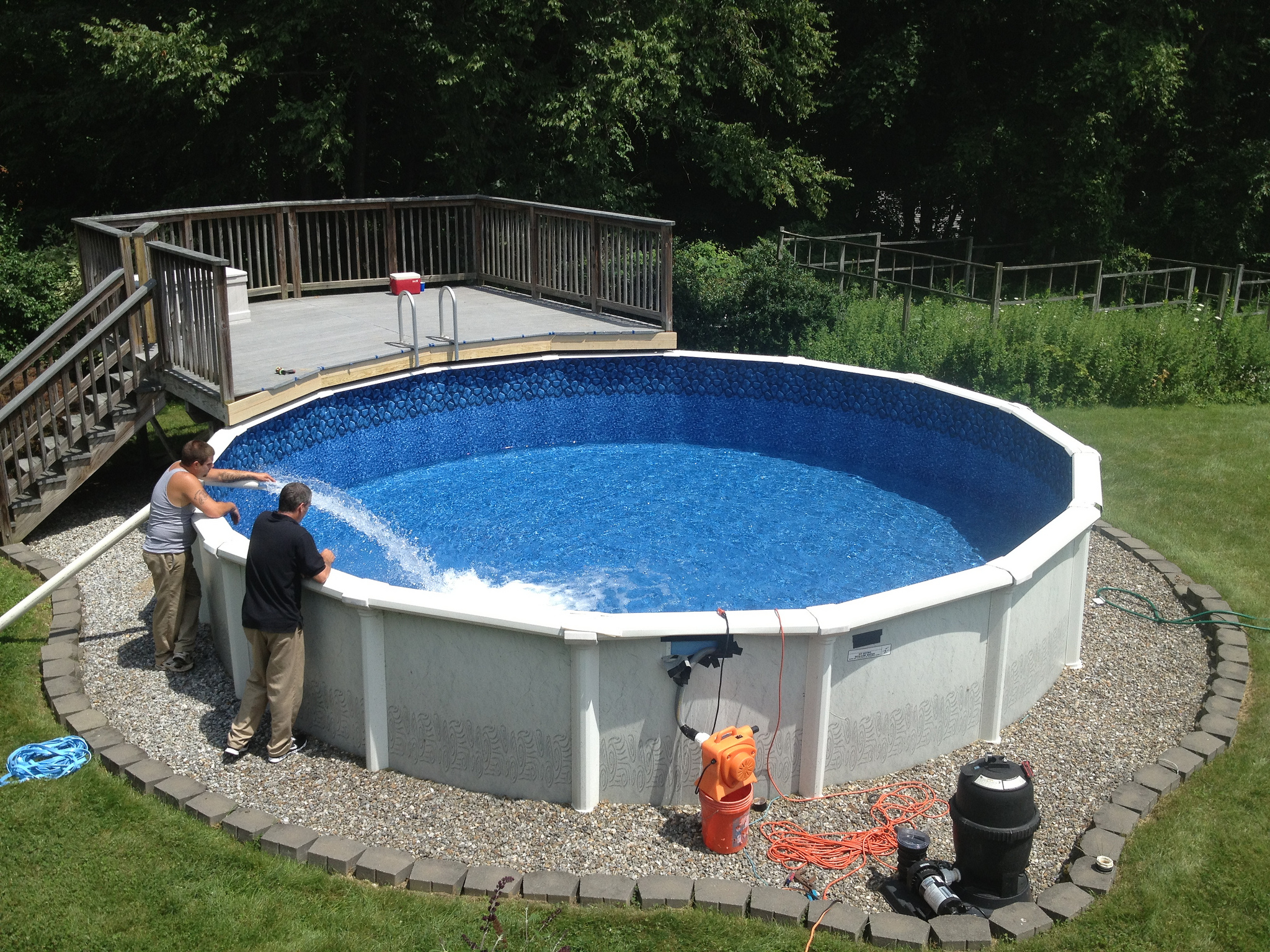 Above Ground Swimming Pool Installers
