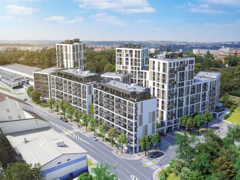 Nevšední projekt Byty Na Vackově: Moderní bydlení v jedinečné lokalitě