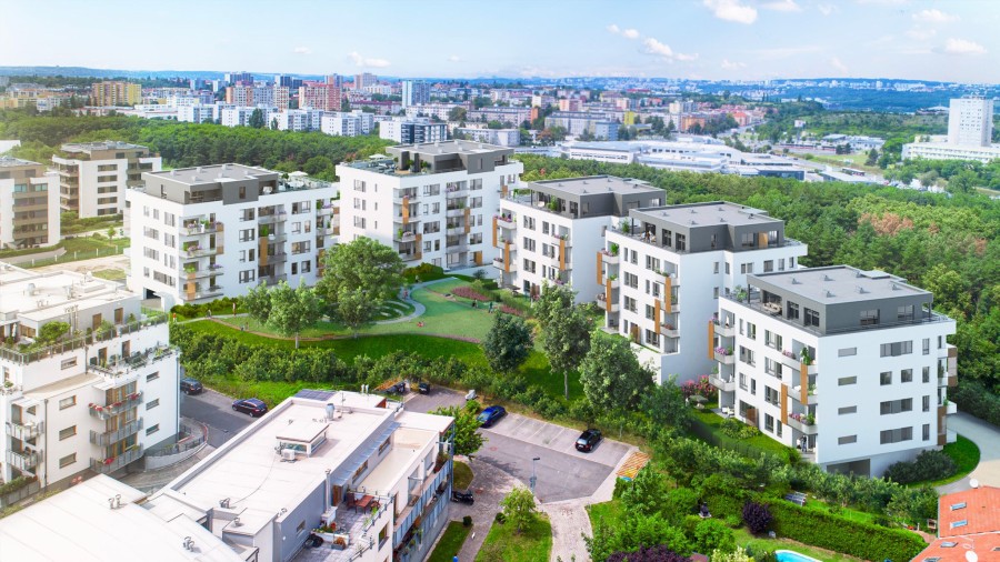 Soukromí a les v zádech? Malešický háj nabízí luxusní bydlení v metropoli!