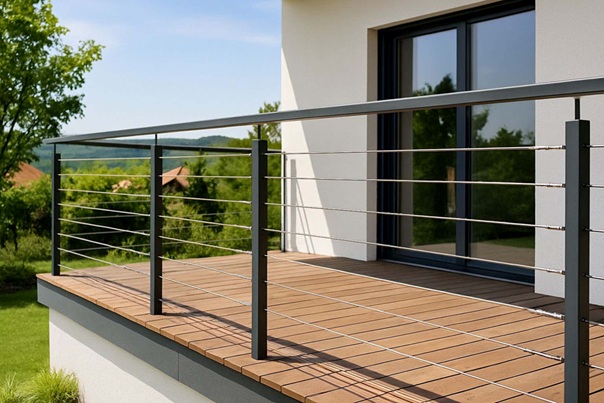 Originální zábradlí na terasu nebo balkon: spojení estetiky a bezpečnosti